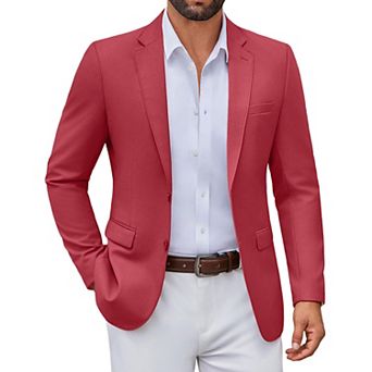 COOFANDY Men' Dress Blazer Jacket Slim Fit Sports Coats Lightweight Suit Jacket for Dinner Prom