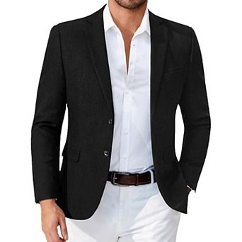 COOFANDY Causal Sports Blazer for Men Slim Fit Casual Sport Coat Two Button Sport Blazers