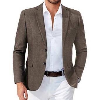 COOFANDY Causal Sports Blazer for Men Slim Fit Casual Sport Coat Two Button Sport Blazers