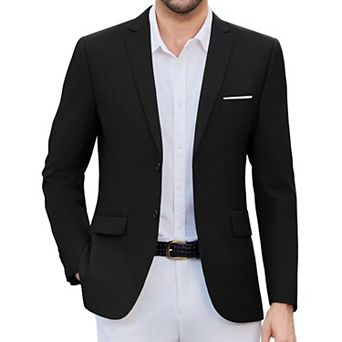 COOFANDY Mens Blazer Casual Lightweight Two Button Suit Jacket Regular Fit Sports Jacket