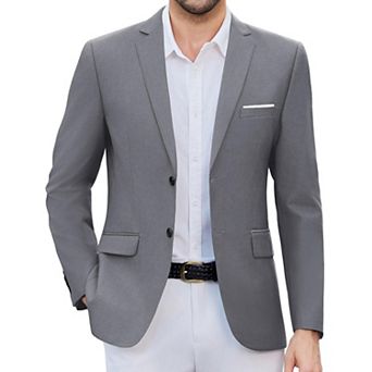 COOFANDY Mens Blazer Casual Lightweight Two Button Suit Jacket Regular Fit Sports Jacket