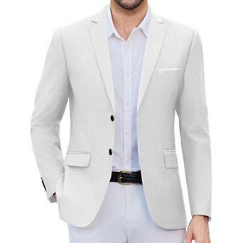 COOFANDY Mens Blazer Casual Lightweight Two Button Suit Jacket Regular Fit Sports Jacket