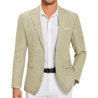 COOFANDY Mens Business Casual Blazer Slim Fit Sport Coat Wedding Dinner Holiday Tuxedo Jacket