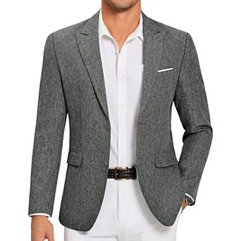 COOFANDY Mens Business Casual Blazer Slim Fit Sport Coat Wedding Dinner Holiday Tuxedo Jacket