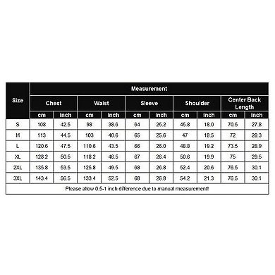 COOFANDY Men' Casual Blazer Notched Lapel One Button Sport Coats Herringbone Knit Suit Jacket for