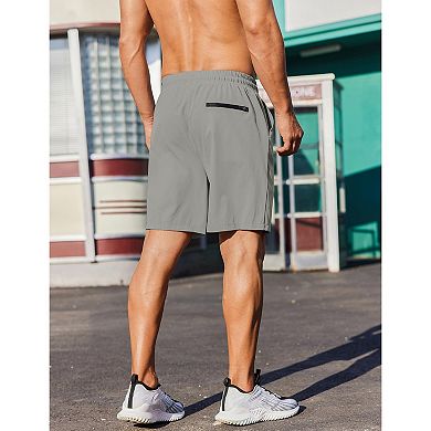COOFANDY Men' 2 Pack Gym Workout Shorts 7 Inch Athletic Shorts Quick Dry Running Shorts