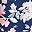 Blue Pink Flowers