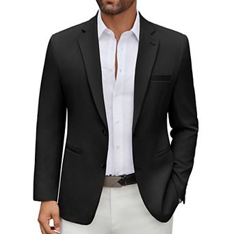 COOFANDY Men' Casual Blazer Regular Fit Lightweight Two Button Sport Coat Suit Jacket