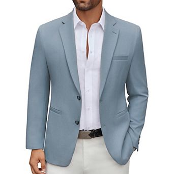 COOFANDY Men' Blazer Casual Sport Coat Regular Fit Two Button Lightweight Business Suit Jacket