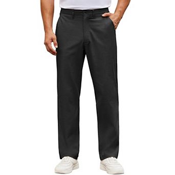 COOFANDY Mens Dress Slacks Slim Fit Suit Pant Classic Fit Flat Front Khaki Stretch Chino Pants
