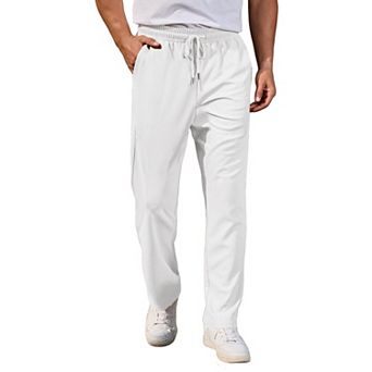 COOFANDY Men' Casual Pants Waffle Knit Yoga Pants Lightweight Sweatpants Open Bottom Lounge