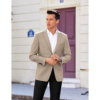 COOFANDY Mens Casual Sports Coat Regular Fit Lightweight Blazer Jacket Single Breasted Suit Coat