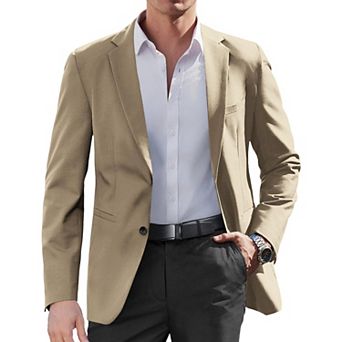 COOFANDY Mens Casual Sports Coat Regular Fit Lightweight Blazer Jacket Single Breasted Suit Coat