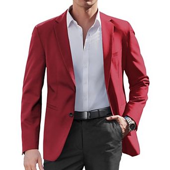 COOFANDY Mens Casual Sports Coat Regular Fit Lightweight Blazer Jacket Single Breasted Suit Coat