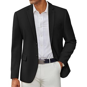 COOFANDY Men' Blazer Slim Fit Two Button Sport Coat Business Suit Jacket