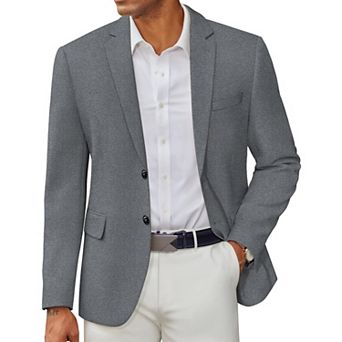 COOFANDY Men' Blazer Slim Fit Two Button Sport Coat Business Suit Jacket