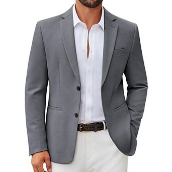 COOFANDY Mens Knit Sport Coat Lightweight Casual Suit Jacket Regular Fit Men' Sport Coats & Blazers