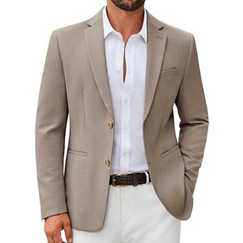 COOFANDY Mens Knit Sport Coat Lightweight Casual Suit Jacket Regular Fit Men' Sport Coats & Blazers