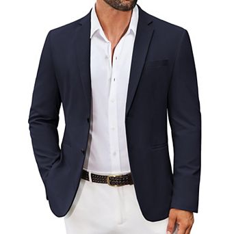 COOFANDY Men' Casual Regular Fit Blazer Jacket Two Button Suit Jackets Lightweight Sport Coat