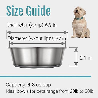 Durable Stainless Pet Bowl
