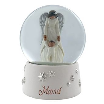 St. Nicholas Square® Mini Mama Angel Snow Globe Table Decor