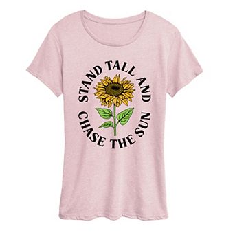 Women's Sunflower Stand Tall & Chase The Sun Graphic Tee