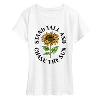 Women's Sunflower Stand Tall & Chase The Sun Graphic Tee