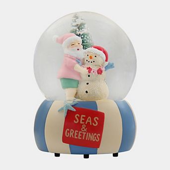 St. Nicholas Square® Seas & Greetings Musical Snow Globe