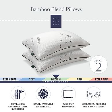 Ella Jayne 2-Piece Down Alternative Bed Pillow Set