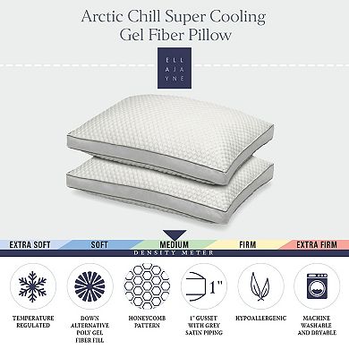 Ella Jayne Arctic Chill Cooling Pillow 2-Pack