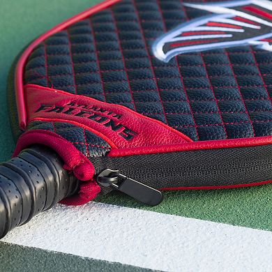 NFL Atlanta Falcons Quilted Pickleball Paddle Cover