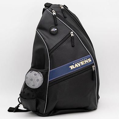 Baltimore Ravens Faux Leather Backpack