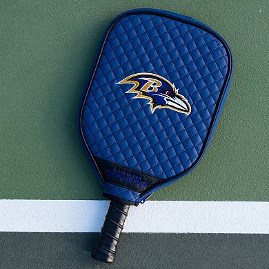 NFL Baltimore Ravens Quilted Pickleball Paddle Cover