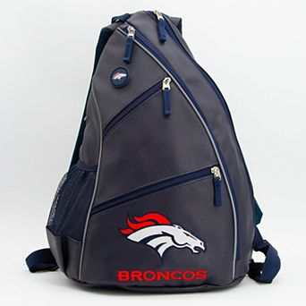 Denver Broncos Faux Leather Backpack