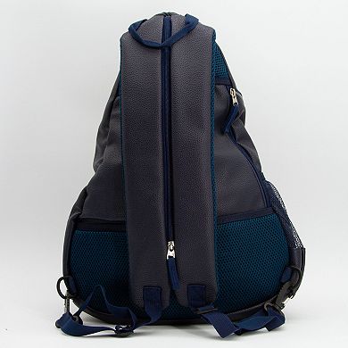 Denver Broncos Faux Leather Backpack