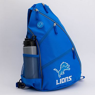 Detroit Lions Faux Leather Backpack