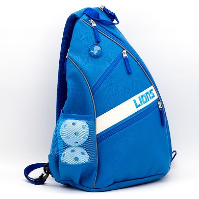Detroit Lions Faux Leather Backpack