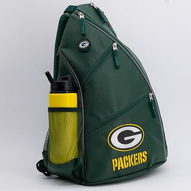 NFL Green Bay Packers Faux Leather Backpack