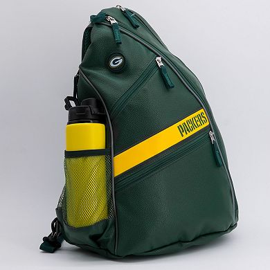NFL Green Bay Packers Faux Leather Backpack