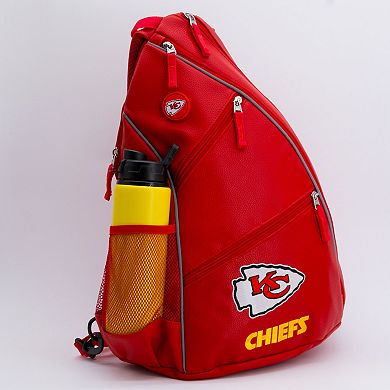 Kansas City Chiefs Faux Leather Backpack