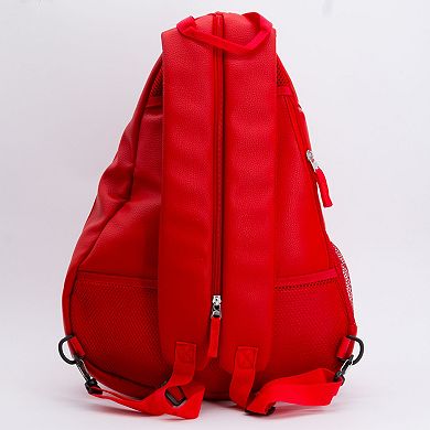 Kansas City Chiefs Faux Leather Backpack
