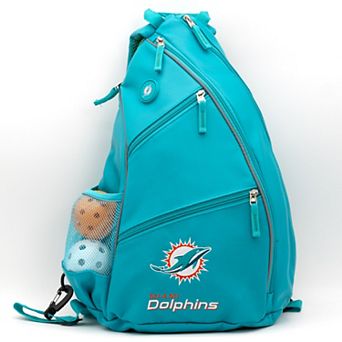 Miami Dolphins Faux Leather Backpack
