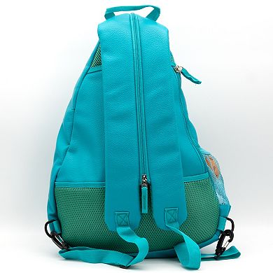 Miami Dolphins Faux Leather Backpack