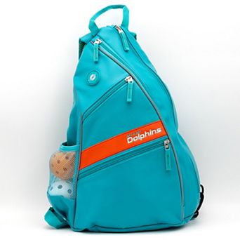 Miami Dolphins Faux Leather Backpack