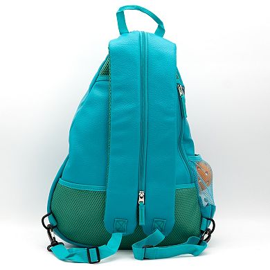 Miami Dolphins Faux Leather Backpack