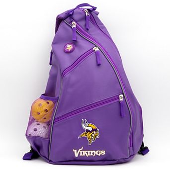 Minnesota Vikings Faux Leather Backpack