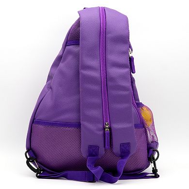 Minnesota Vikings Faux Leather Backpack