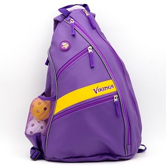 Minnesota Vikings Faux Leather Backpack
