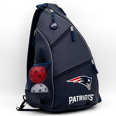 New England Patriots Faux Leather Backpack