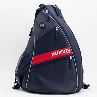 New England Patriots Faux Leather Backpack